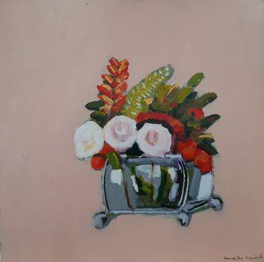 Original Contemporary Floral Painting by Hernando Gonzalez Arrazola