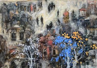 Original Modernism Landscape Paintings by Yellon Ran Huang  Arws