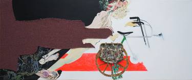 Original Expressionism People Paintings by Marja Van Putten