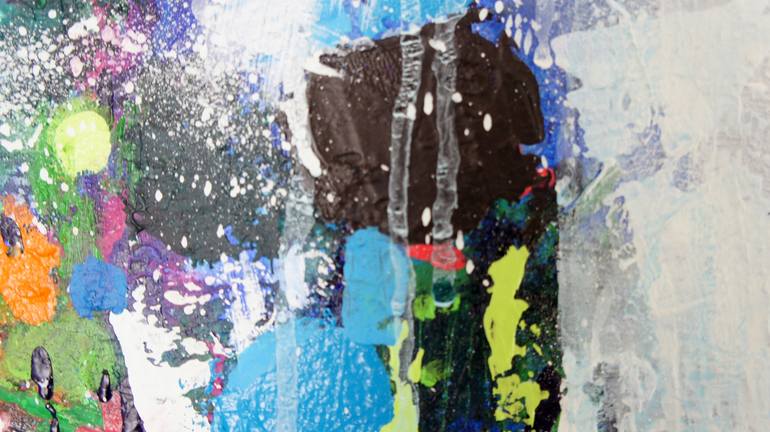Original Abstract Expressionism Abstract Painting by Changsoon Oh