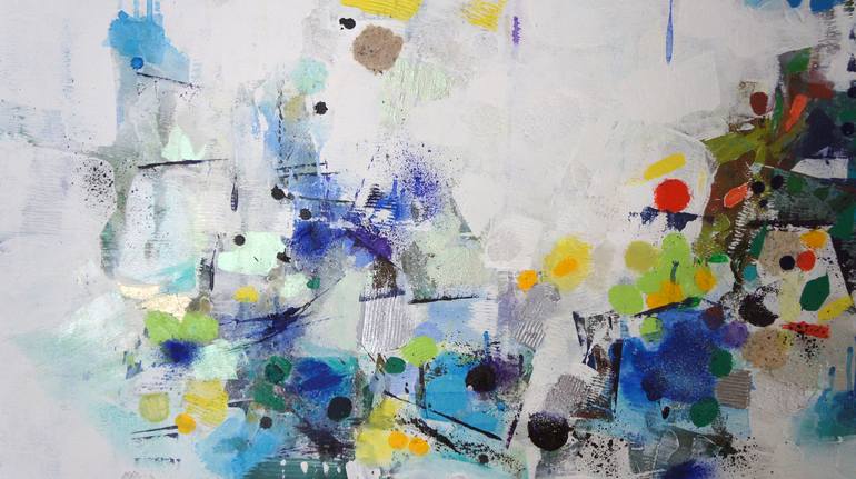 Original Abstract Painting by Changsoon Oh