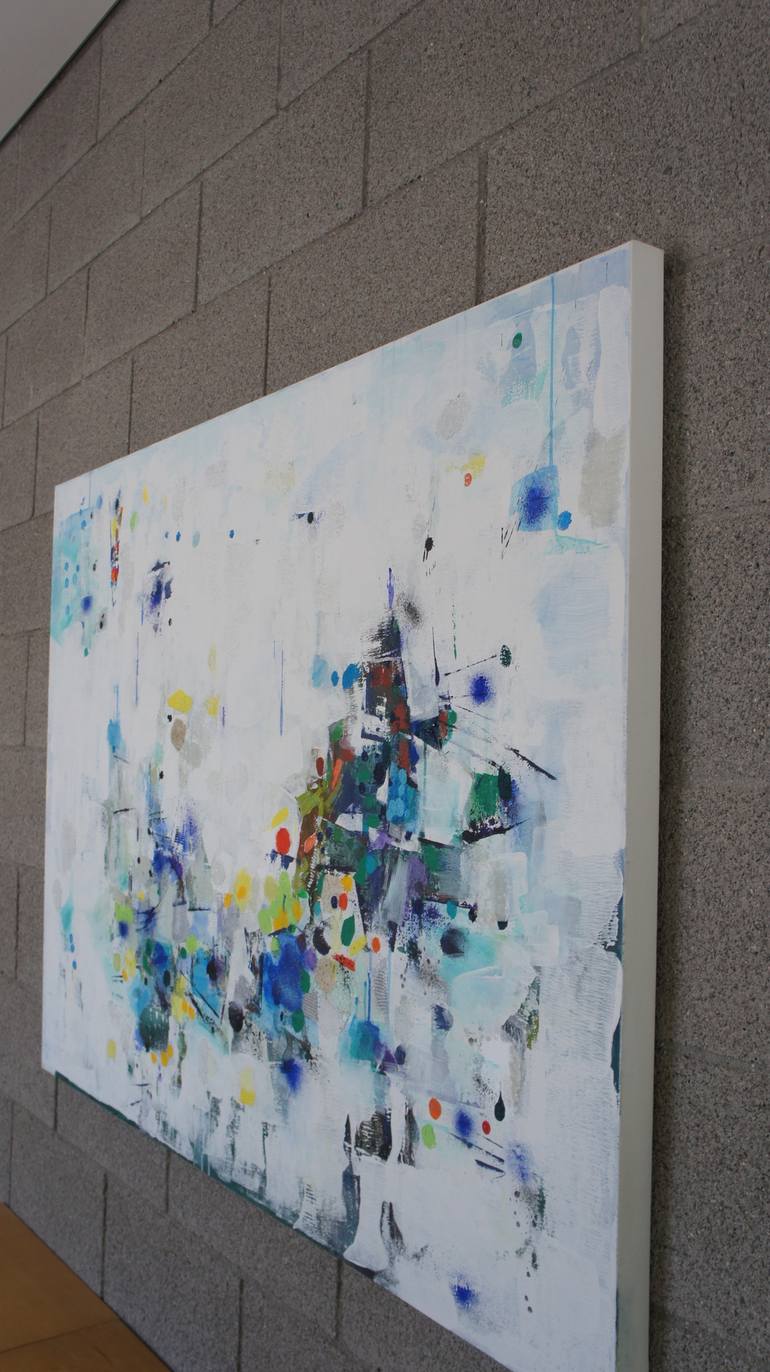 Original Abstract Painting by Changsoon Oh