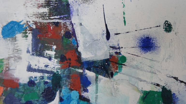 Original Abstract Expressionism Abstract Painting by Changsoon Oh