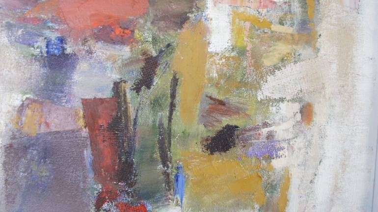 Original Abstract Expressionism Abstract Painting by Changsoon Oh