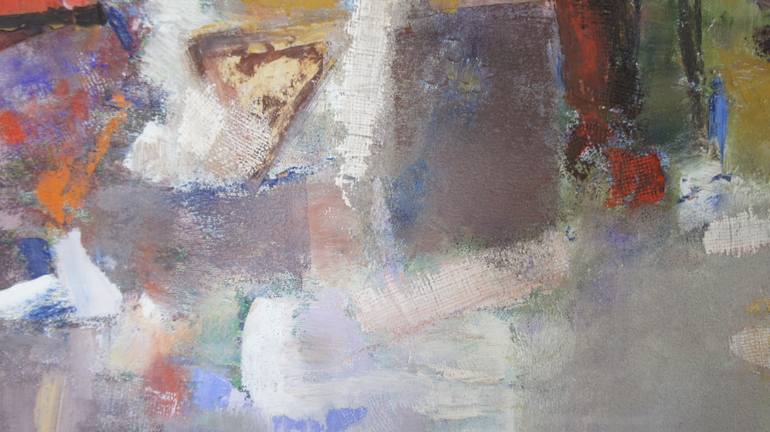 Original Abstract Expressionism Abstract Painting by Changsoon Oh