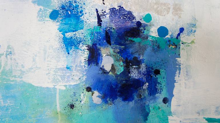 Original Abstract Expressionism Abstract Painting by Changsoon Oh