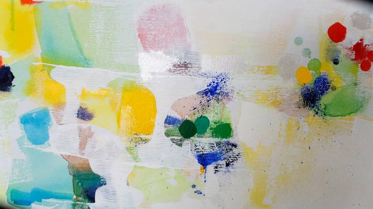 Original Abstract Expressionism Abstract Painting by Changsoon Oh