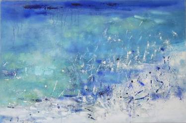Original Abstract Expressionism Seascape Paintings by Changsoon Oh