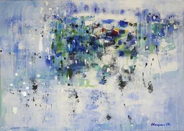 Original Abstract Paintings by Changsoon Oh