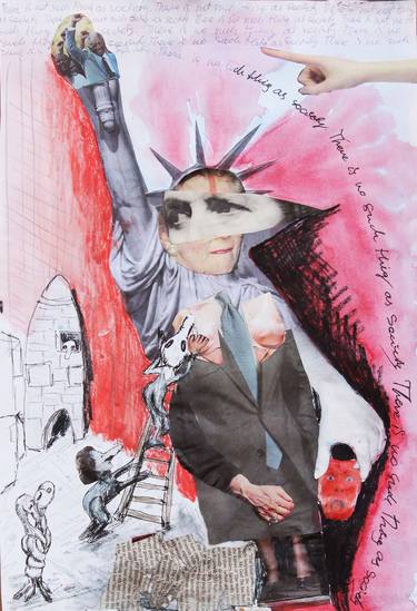 Print of Surrealism Political Collage by Kinia Kik