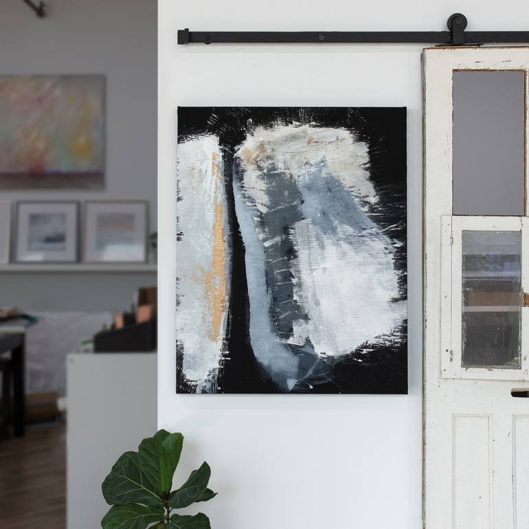 Original Abstract Expressionism Abstract Painting by Julia Contacessi