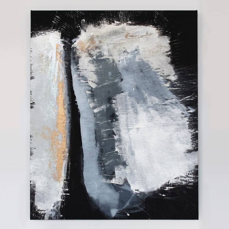Original Abstract Expressionism Abstract Painting by Julia Contacessi