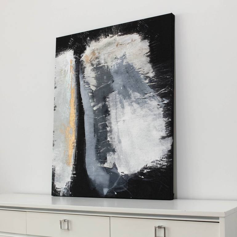 Original Abstract Expressionism Abstract Painting by Julia Contacessi