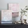 Original paintings "Wind Dreams" and "Treasured" by Julia Contacessi