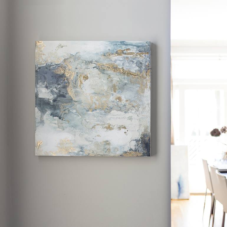 Original Fine Art Abstract Painting by Julia Contacessi