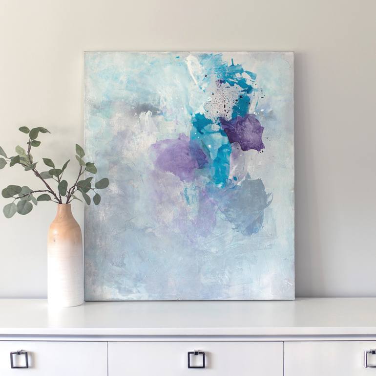 Original Fine Art Abstract Painting by Julia Contacessi