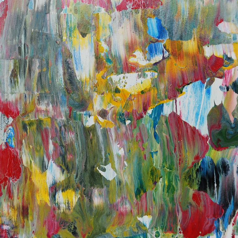 Original Abstract Expressionism Abstract Painting by Herv Biel