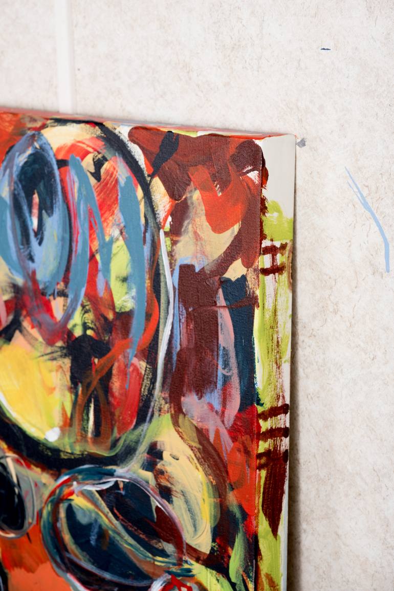 Original Contemporary Abstract Painting by Norm Yip