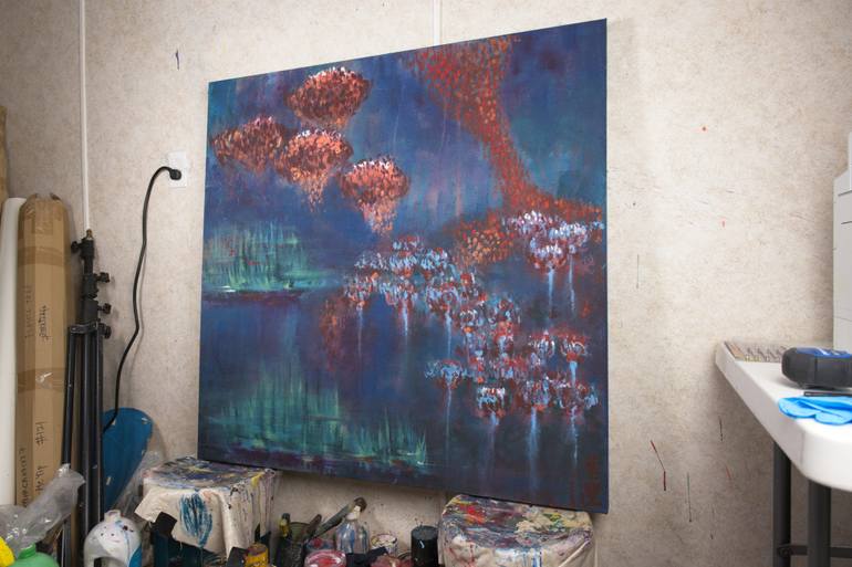 Original Contemporary Landscape Painting by Norm Yip