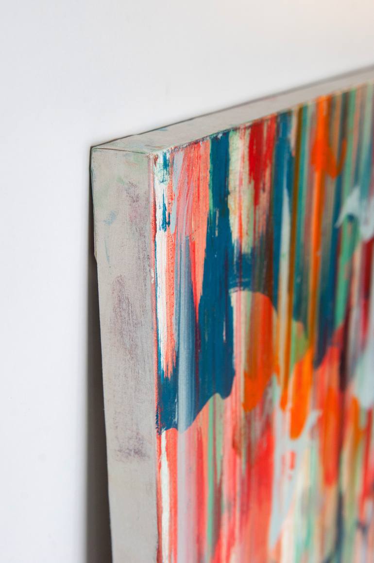 Original Abstract Expressionism Abstract Painting by Norm Yip