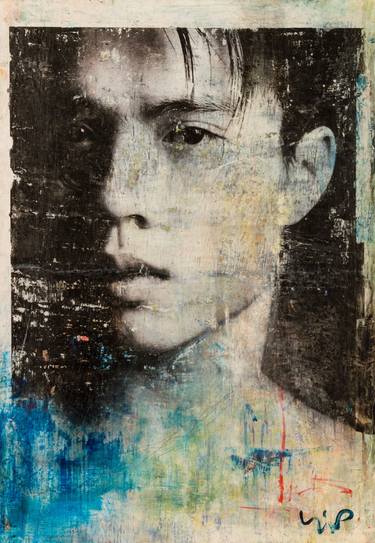 Print of Figurative Men Mixed Media by Norm Yip