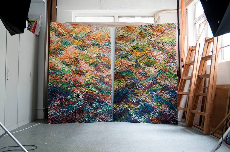 Original Other Abstract Painting by Norm Yip