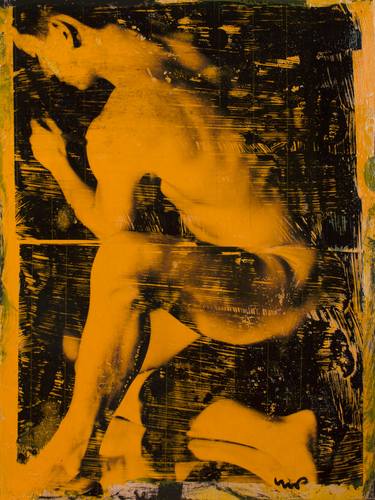 Print of Nude Mixed Media by Norm Yip