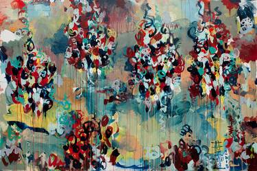 Print of Abstract Expressionism Abstract Paintings by Norm Yip