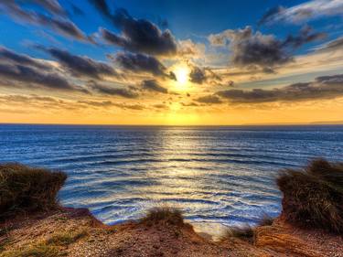 Sunset at Hengistbury head thumb