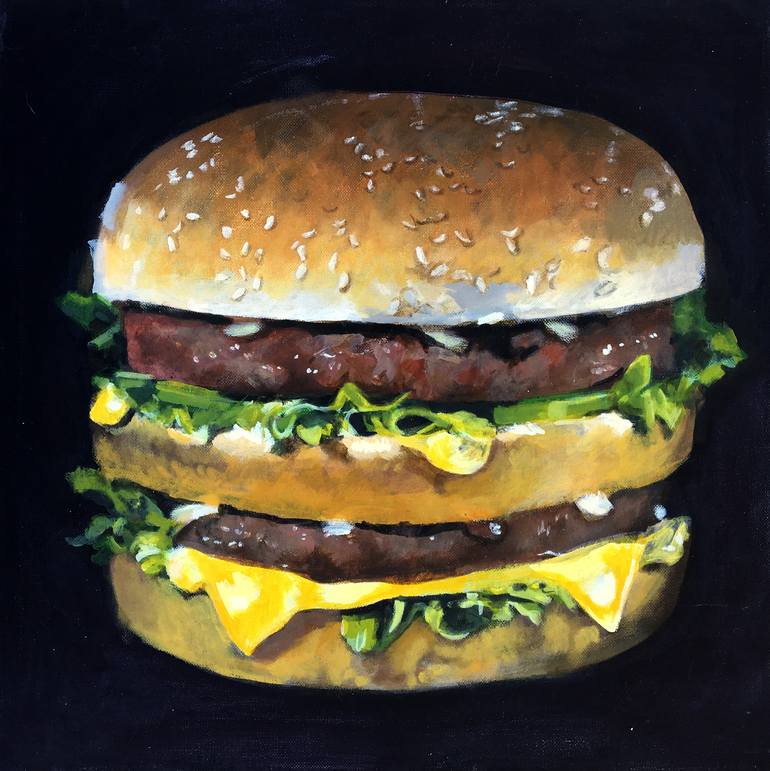Big Mac Painting by Matt Carless | 