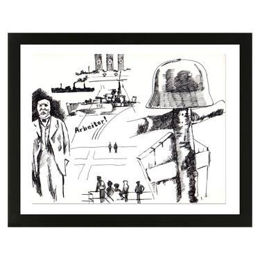 Original Expressionism Politics Drawings by Matt Carless