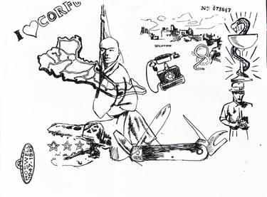 Original Popular culture Drawings by Matt Carless