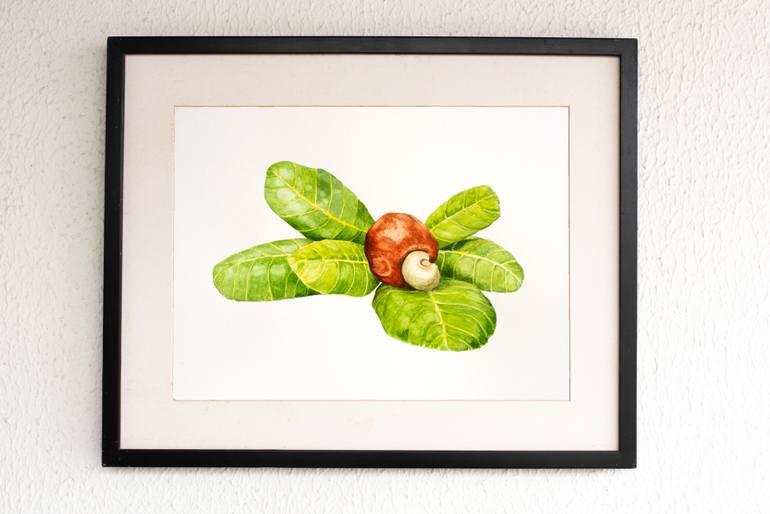 Original Figurative Botanic Painting by Alan S Skyrme