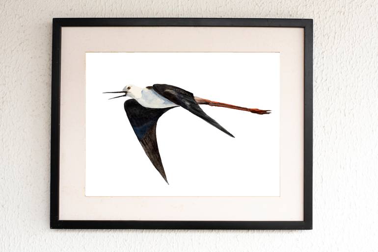 Original Illustration Animal Painting by Alan S Skyrme