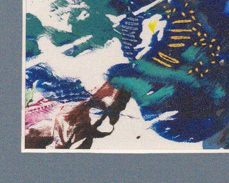 Original Abstract Expressionism Abstract Mixed Media by Gabriele Maurus