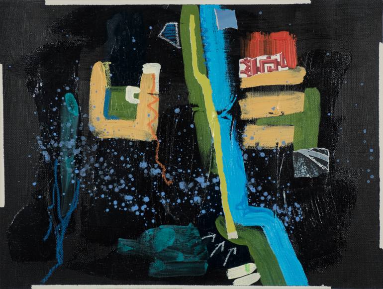 Original Abstract Other Painting by Gabriele Maurus