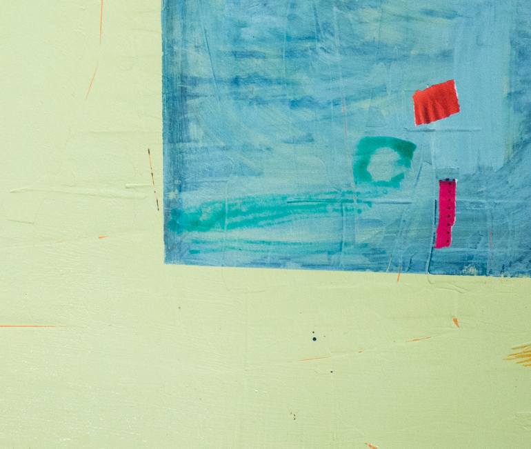 Original Abstract Cities Painting by Gabriele Maurus