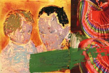 Print of Abstract Expressionism Family Collage by Gabriele Maurus