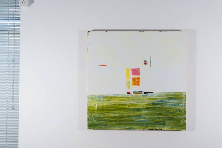 Original Abstract Expressionism Abstract Painting by Gabriele Maurus