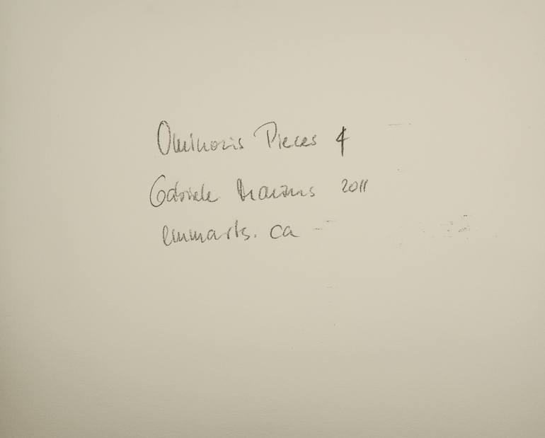 Original Abstract Expressionism Abstract Collage by Gabriele Maurus