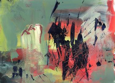 Original Abstract Expressionism Abstract Paintings by Gabriele Maurus