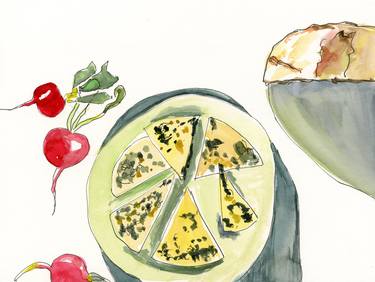 Print of Food Drawings by Gabriele Maurus