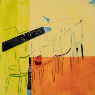 Original Abstract Interiors Paintings by Gabriele Maurus