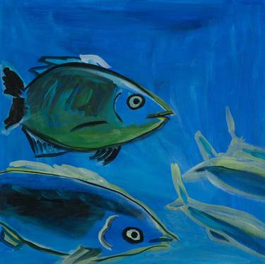 Original Fish Paintings by Gabriele Maurus