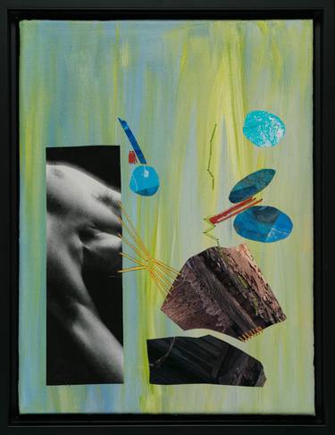 Original Abstract Collage by Gabriele Maurus