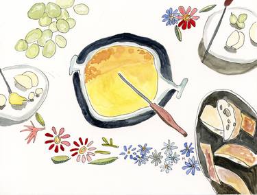 Print of Abstract Cuisine Drawings by Gabriele Maurus