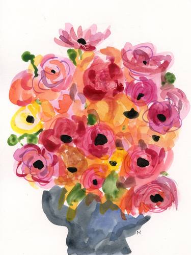 Original Floral Paintings by Gabriele Maurus