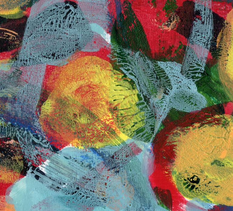 Original Abstract Expressionism Abstract Printmaking by Gabriele Maurus