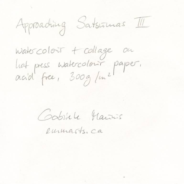 Original Abstract Garden Mixed Media by Gabriele Maurus