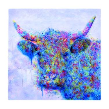 The Cow that Stood Between the Canvas and Me - Limited Edition #13 of 50 thumb